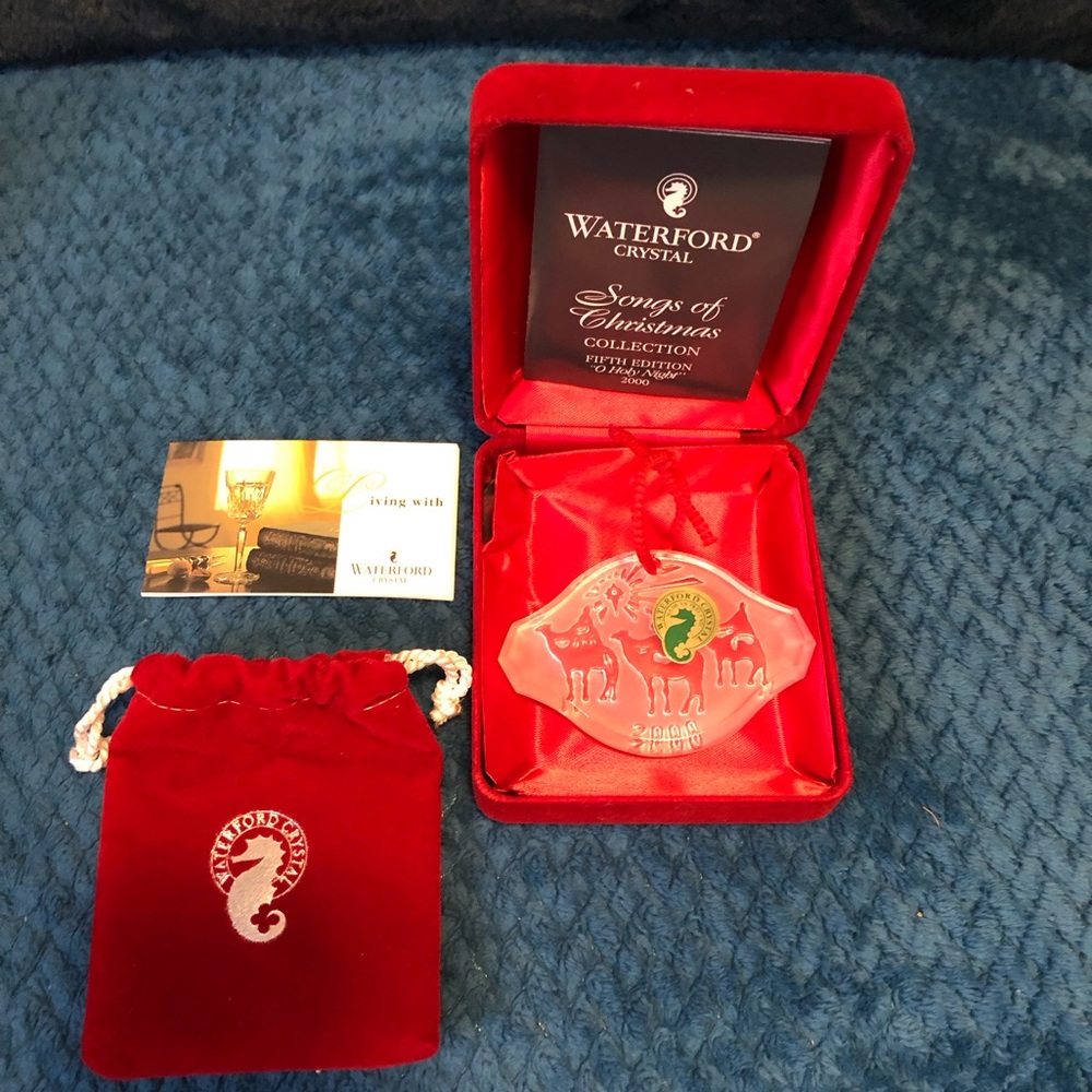 Waterford Crystal 2000 Holy Night Ornament